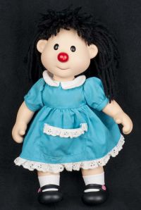 Big Comfy Couch Molly Doll Vinyl Plush Vtg 96